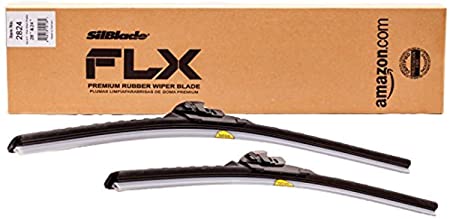 SilBlade FLX 2824 Premium Beam Wiper Blade Set - 28"/24" | Fits various models of Chevrolet, Honda