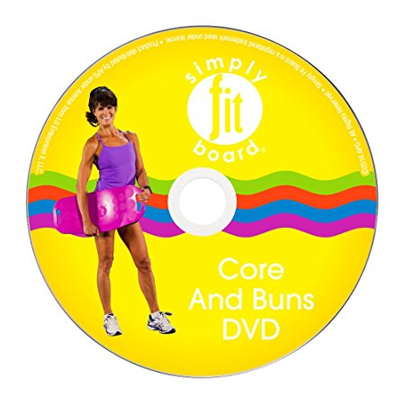 Simply Fit Board Workout DVDs - 21 Day Challenge DVD, Core & Buns DVD, Low Impact DVD