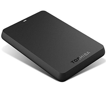 Toshiba Canvio Basics 500GB Portable External Hard Drive (Black)