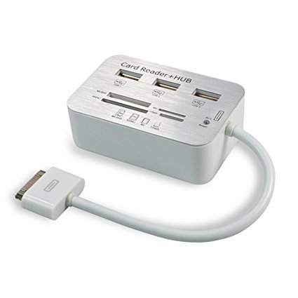 Sunshine Camera Connection Kit USB SDHC Card Reader   USB Hub COMBO for Apple ipad series