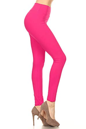 Leggings Mania Buttery Soft Leggings with High Yoga Waist – Many Colors Regular/Plus Size