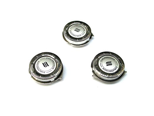 New Set of 3 Norelco HQ8 Replacement Heads blades for PT720 PT724 PT730 AT810 AT830 HQ6090 7800XL HQ8160 8890XL HQ9160 Electric Shaver Razor (New Version)