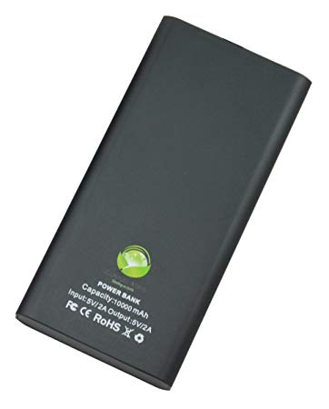 Stay Connected Always & Everywhere - Portable Battery 10000mAh to Charge 2 Cell Phones - Smart IC Battery Backup Fast Charging 3.1A - Efficient, Reliable, Easy to Carry - Preppers, Camping, Travel.