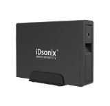 iDsonix Aluminium Safety Lock USB 30 to SATA 35inch External SATA Hard Drive Enclosure Docking Station with Excellent Heat Dissipation and Data Security
