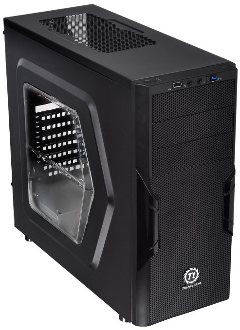 Thermaltake Versa H22 Window CA-1B3-00M1WN-00 Mid-tower Computer Chassis (Black)