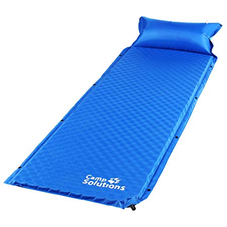 Seatopia Self-Inflating Sleeping Pad, Air Camping Mat, Lightweight Foam Padding with Special Design