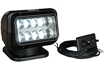 20214 Golight Wired Joystick Remote LED Spotlight - 6 6-Watt High Power LEDs - 900' Beam - Black