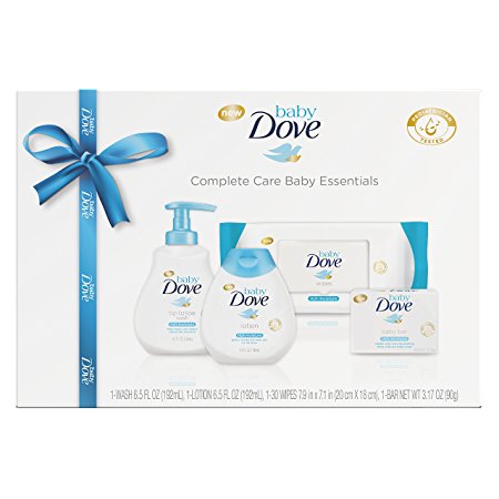 Baby Dove Complete Care Baby Essentials, Gift Set 4 pc
