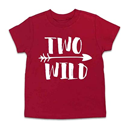 Oliver and Olivia Apparel Second Birthday Party Shirt Two Wild Shirt Wild 2nd Birthday