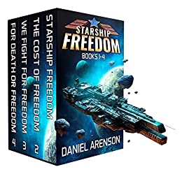 Starship Freedom - Super Box Set (Book 1-4): A Military Science Fiction Adventure