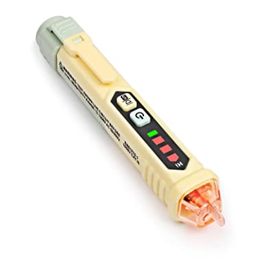 Voltage Tester/Non-Contact Voltage Tester with Dual Range AC 12V-1000V/48V-1000V, Live/Null Wire Tester, Electrical Tester by HABOTEST, Buzzer Alarm, Wire Breakpoint Finder-HT90 (Green)