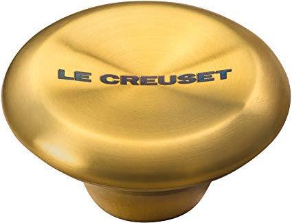 Le Creuset of America LS9435-47 Stainless Steel Le Creuset Signature Gold Knob - Medium