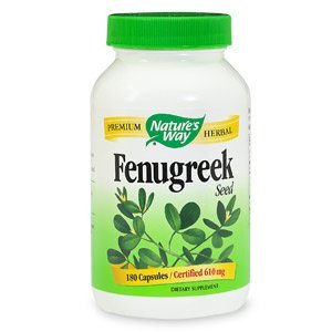 Nature's Way - Fenugreek Seed, 180 caps-Pack Of Two610 mg of Fenugreek Seed per capsule