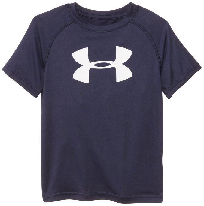 Under Armour Boys' Big Logo Short Sleeve Tee