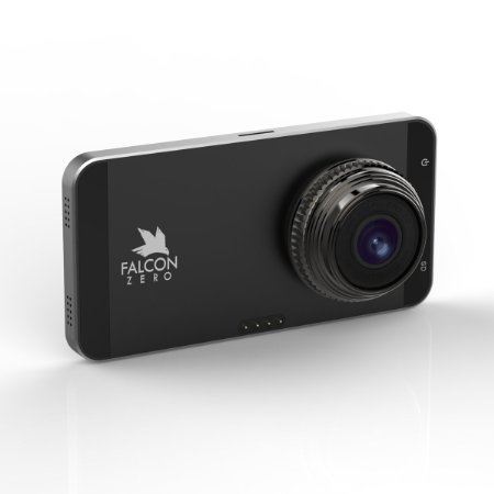 Falcon Zero Touch HD Dash cam 1080p 24-7 Surveillance, 32 GB SD Card Included
