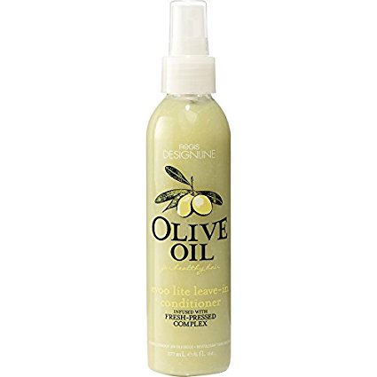 Regis DESIGNLINE Olive Oil EVOO Leave-In Lite, 6 oz - Formulated with cold-filtered olive oil extracts and Kalahari melon seed oil for exceptional color protection