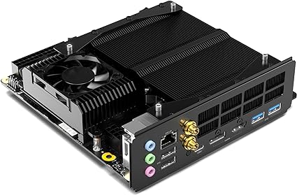 MINISFORUM BD770i ITX Motherboard, AMD Ryzen 7 7745HX Onboard, 8C/16T, Up to 5.1GHz, PCIe 5.0 x16 Slot, Dual PCIe5.0 M.2 Support,DDR5, HDMI/DP/USB-C, RJ45 2.5G, USB 3.2 Gen 2, WiFi 6E