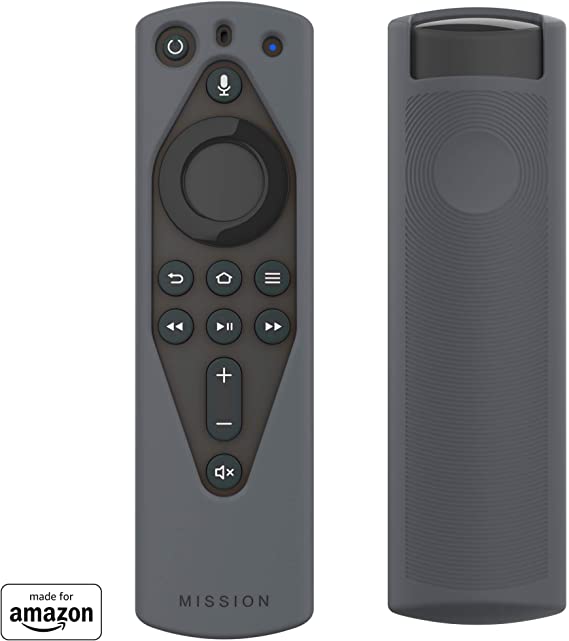 All New, Made for Amazon Remote Cover Case, for Alexa Voice Remote - Gray
