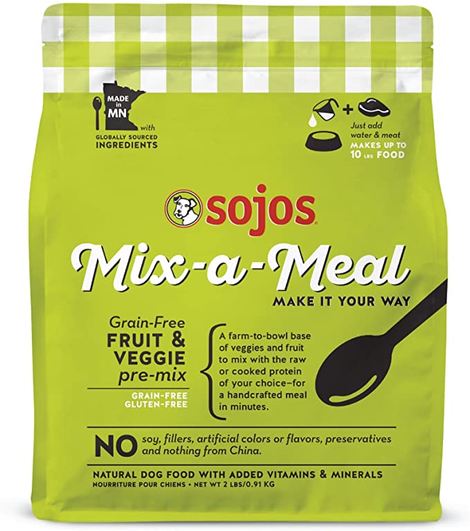 Sojos Mix-A-Meal Pre-Mix Natural Dehydrated Dog Food