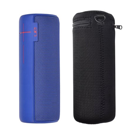 Kinzd® Carry Case for UE MEGABOOM - Water Resistant Carrying Sleeve Cover Bag for Logitech Ultimate Ears UE MEGABOOM Wireless Bluetooth Speaker