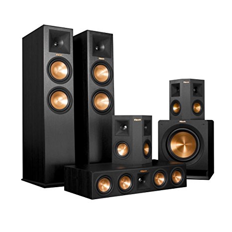 Klipsch 5.1 RP-280 Reference Premiere Speaker Package with R-115SW Subwoofer (Ebony)