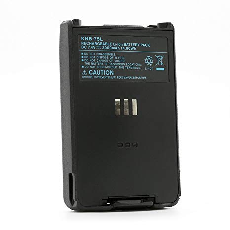 ExpertPower 7.4V 2000mah LI-ion Rechargeble Battery KNB-74 KNB-75L for Kenwood TH-D74A TH-D74