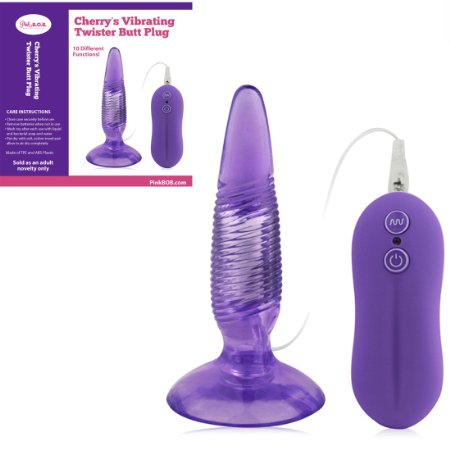 Vibrating Butt Plug  Anal Sex Toy  Couples Play Vibrator  Anal Vibrations - 30 Day Money Back Guarantee