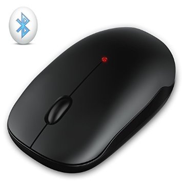 JETech M0884 Bluetooth Wireless Mouse for PC, Mac, and Android OS Tablet with 12-month battery life