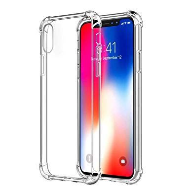 iPhone Xs Max Case, MILIEN Essential Crystal Clear Case for Apple iPhone Xs Max 6.5 inch (2018 Release) - Reinforced Corner Soft TPU Scratch Resistant iPhone Case