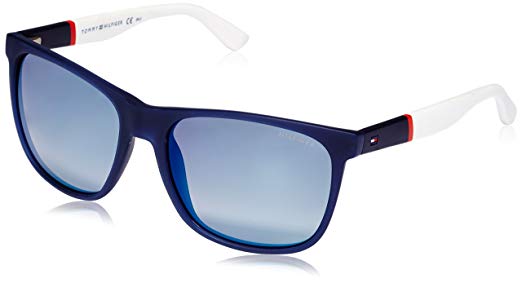 Tommy Hilfiger 1281/S FMC Blue/Red / White TH1281/S Square Sunglasses Lens Ca