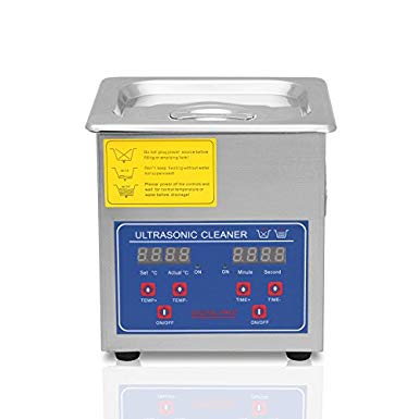 VEVOR Commercial Ultrasonic Cleaner 1.3L/2L/3L/6L/10L/15/22L Ultrasonic Cleaner for Cleaning Eyeglasses Rings Large Capacity Heated Ultrasonic Cleaner