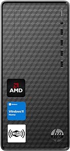 HP Essential Desktop, AMD Ryzen 5 5600G, 16GB RAM, 1TB SSD, Wired Keyboard & Mouse, HDMI, VGA Port, RJ45, Wi-Fi, Windows 11 Home, Black