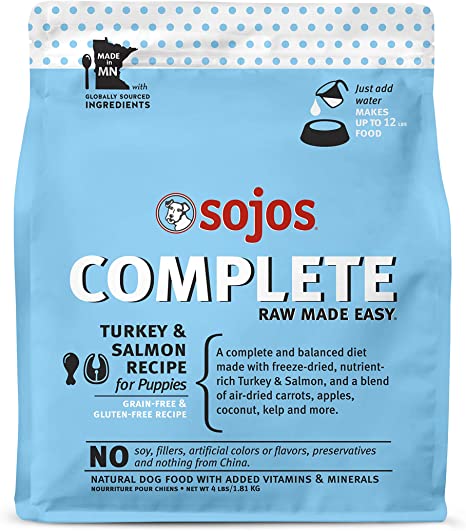 Sojos Complete Natural Freeze-Dried Natural Raw & Dehydrated Grain-Free Dog Food