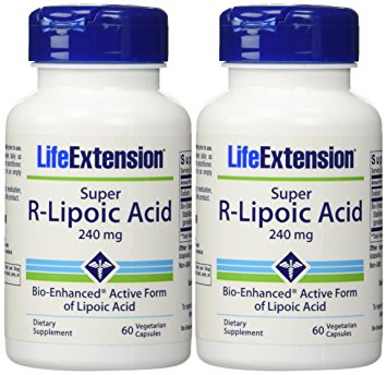 Life Extension Super R-lipoic Acid 60 X 2