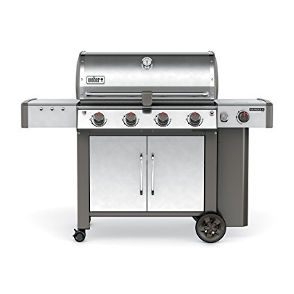 Weber 62004001 Genesis II LX S-440 Liquid Propane Grill, Stainless Steel