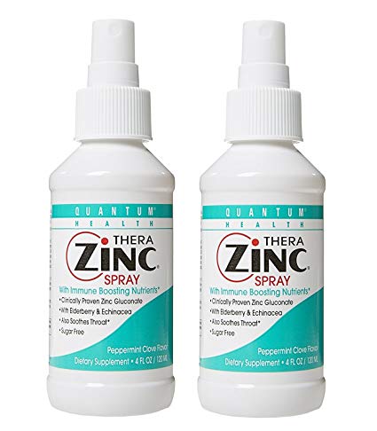 Quantum Health, TheraZinc Spray, 4 Ounce (Pack of 2)