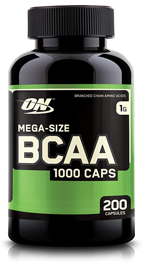 Optimum Nutrition BCAA, 1000mg, 200 Capsules