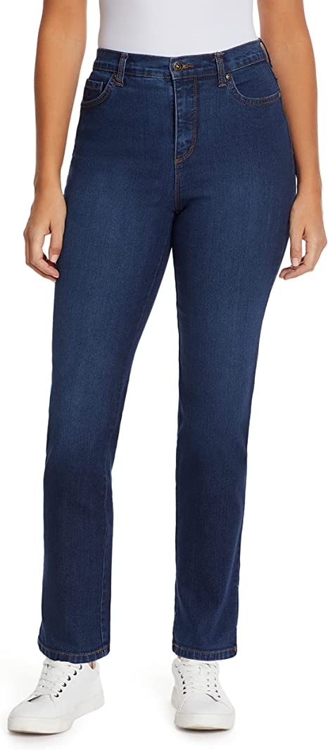 Gloria Vanderbilt Women's Petite Amanda Classic High Rise Tapered Jean