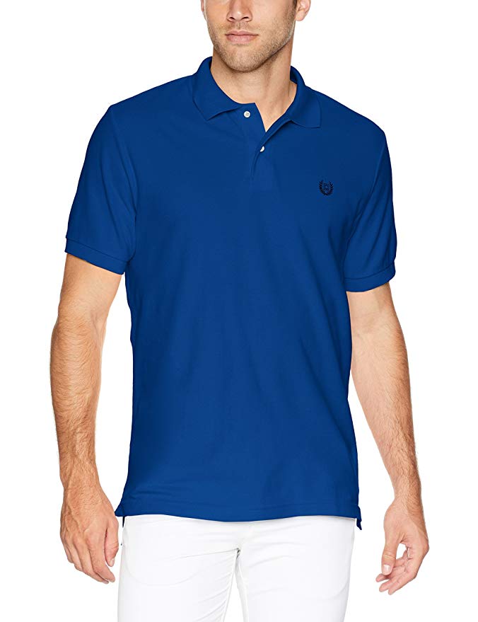 Chaps Men's Classic Fit Cotton Mesh Polo Shirt