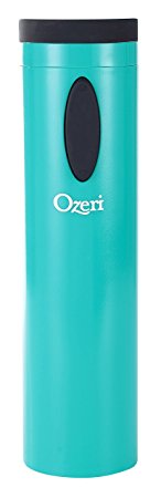 Ozeri OW08A-T Fascina Electric Wine Bottle Opener and Corkscrew, Teal Blue