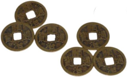 Chinese Feng Shui I Ching Divination Coins for Success