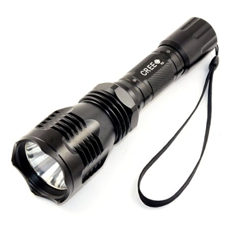 UniqueFire HS-802 Cree XRE 300 Lumens Single Mode Long Distance Green Light Hunting Led Flashlight