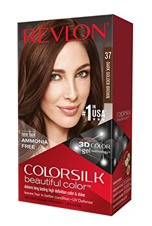 Revlon Colorsilk Dark Golden Brown 37, 4.4 Fluid Ounce