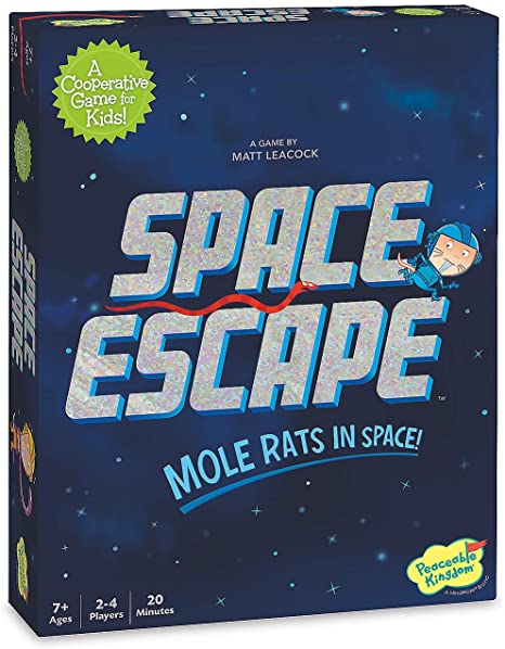 Peaceable Kingdom Space Escape Cooperative Strategy Game for Big Kids