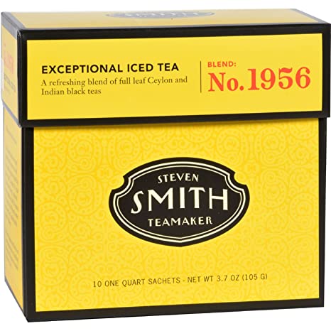 Smith Teamaker Black Iced Tea Bags - Exceptional, Black, 10 Count