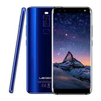 LEAGOO S8 3GB 32GB 5.72 inch Dual Curved Edge LEAGOO OS 4.0 (Android 7.0) MTK6750T Octa Core up to 1.5GHz WCDMA & GSM & FDD-LTE (Blue)