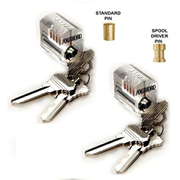 SouthOrd Visible Cutaway Practice Locks Standard and Spool Pins ST-40