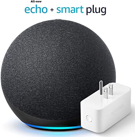 All-new Echo (4th Gen) - Charcoal - bundle with Amazon Smart Plug