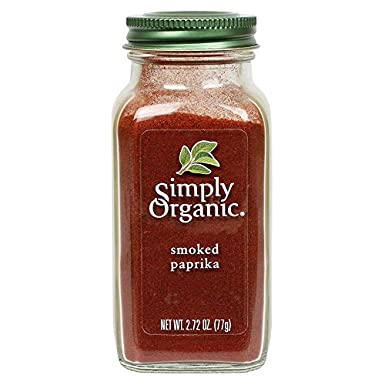 Simply Organic Smoked Paprika, Certified Organic, Vegan | 2.72 oz | Pack of 3 | Capsicum annuum