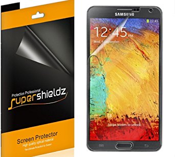 Supershieldz- Anti-Glare & Anti-Fingerprint (Matte) Screen Protector For Samsung Galaxy Note 3 [6-PACK]   Lifetime Replacements Warranty -Retail Packaging …